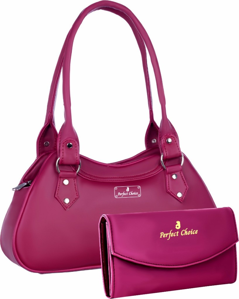 Perfect ChoiceWomen Maroon Shoulder Bag(Pack of: 2)