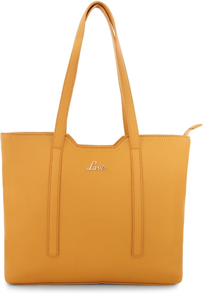 LAVIEWomen Yellow Tote - Regular Size