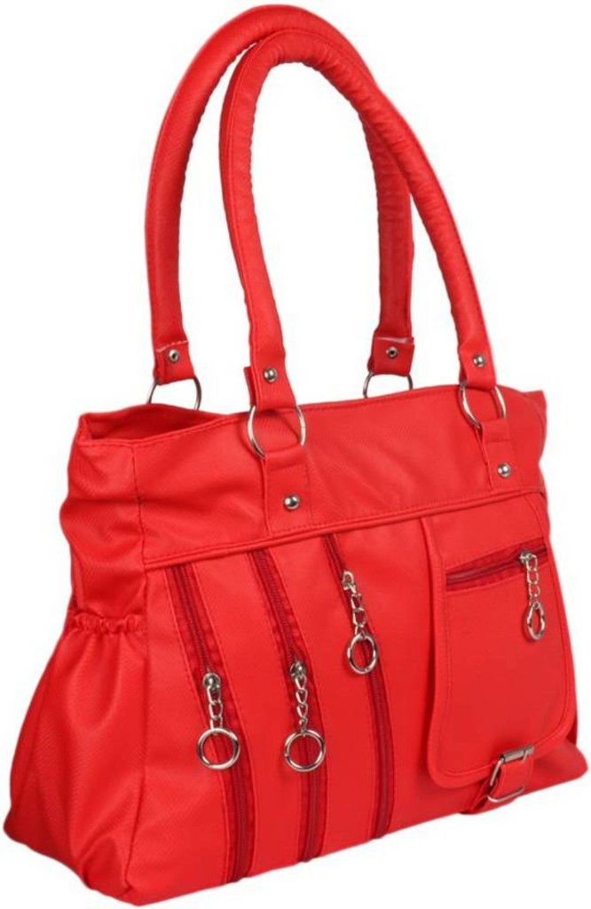 SIRISHAWomen Red Hand-held Bag - Extra Spacious