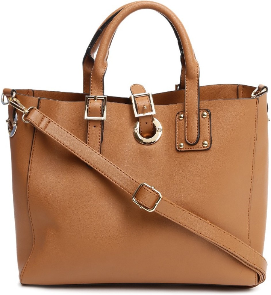 DressberryWomen Tan Shoulder Bag - Regular Size