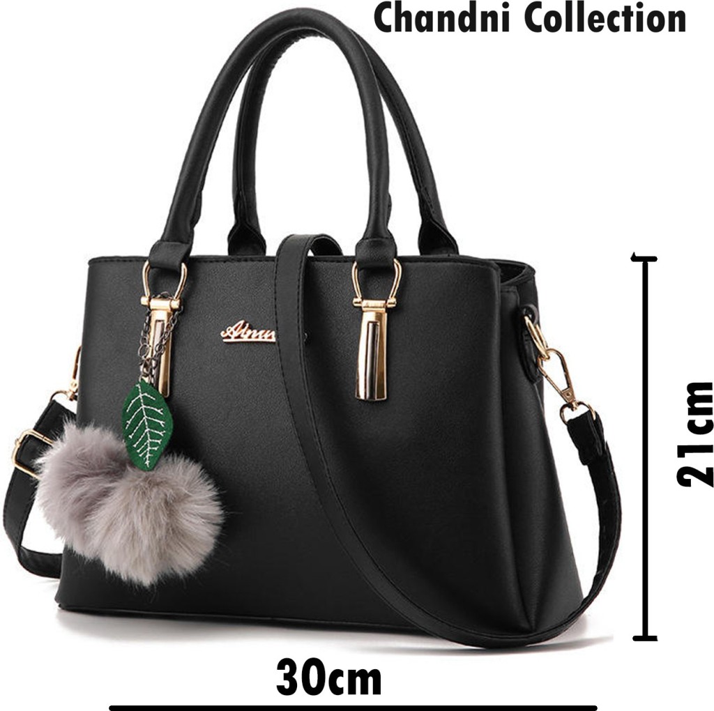 chandni collectionWomen Black Sling Bag