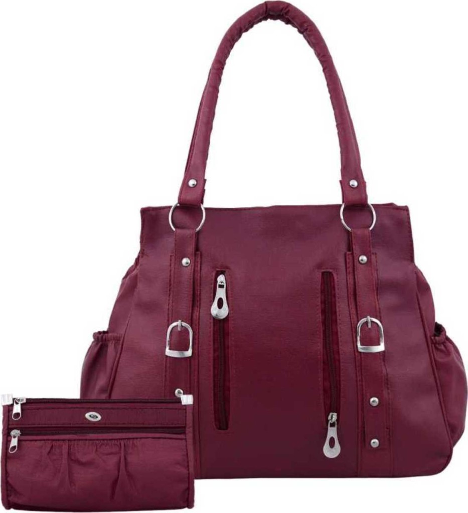 JORDAN COOLWomen Maroon Shoulder Bag - Regular Size
