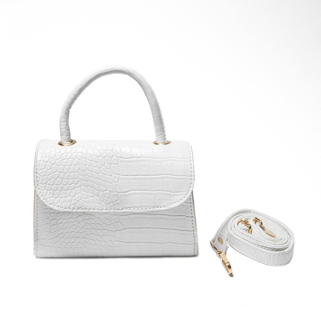 DONICYWhite Women Sling Bag - Mini