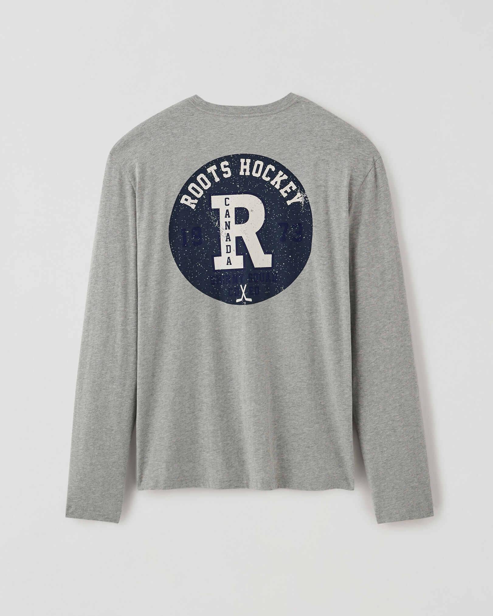Mens Roots Squad Hockey Long Sleeve T-Shirt