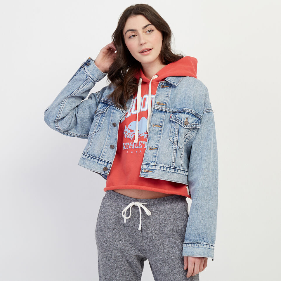 Roots Levi’s Crop Dad Trucker Jacket