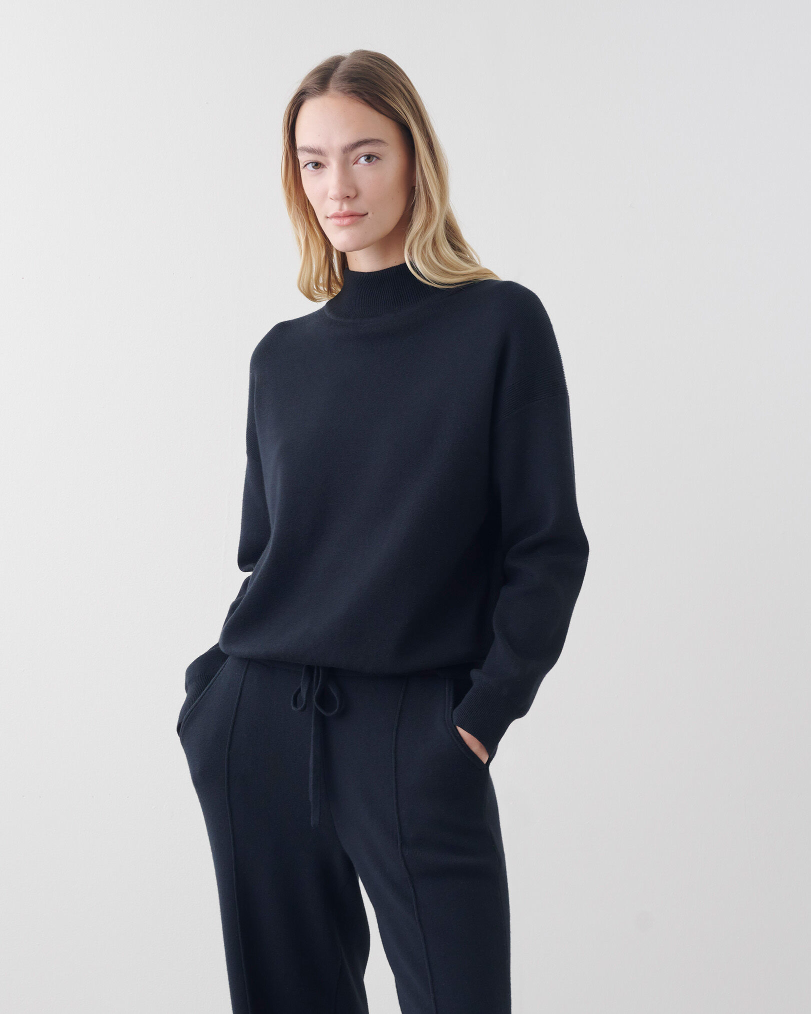 Luxe Lounge Turtleneck Sweater