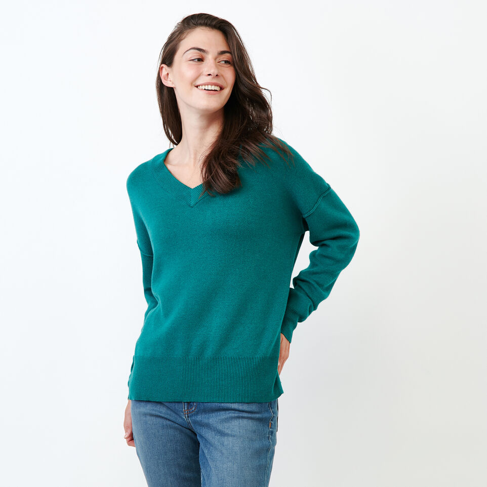 Roots Alma V Neck Sweater