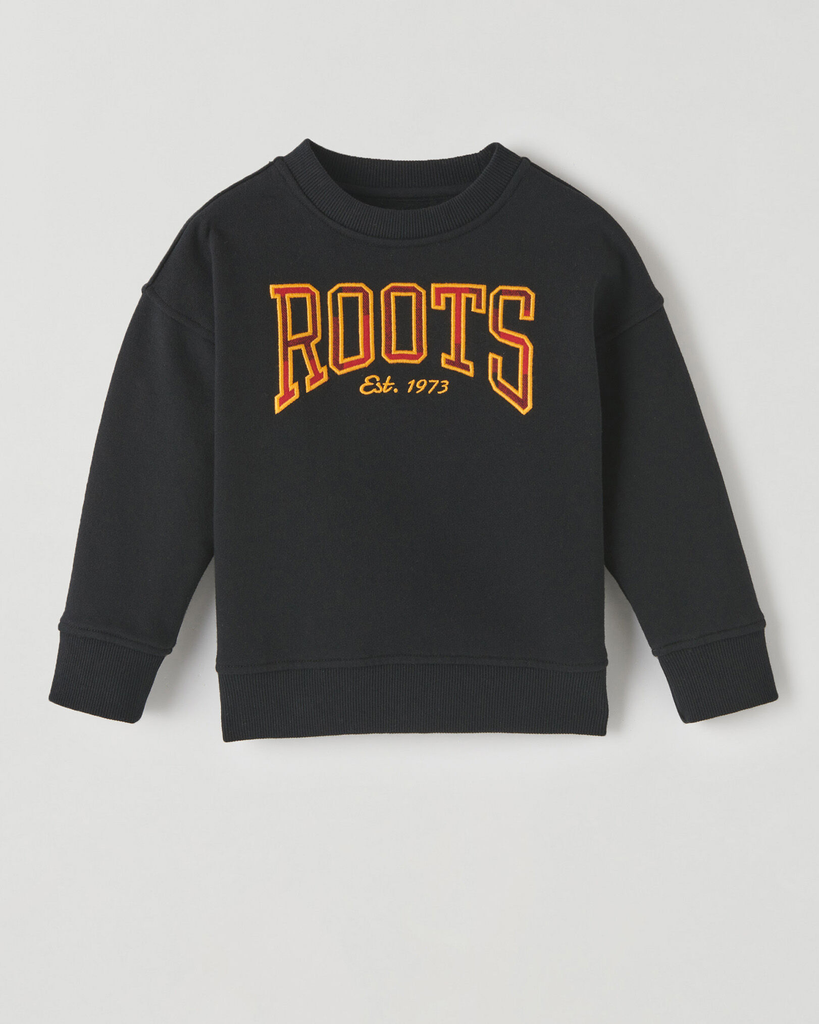 Toddler Relaxed Park Plaid Crew Sweatshirt