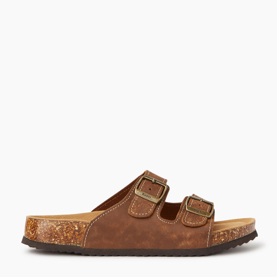 Roots Womens Natural 2 Strap Sandal
