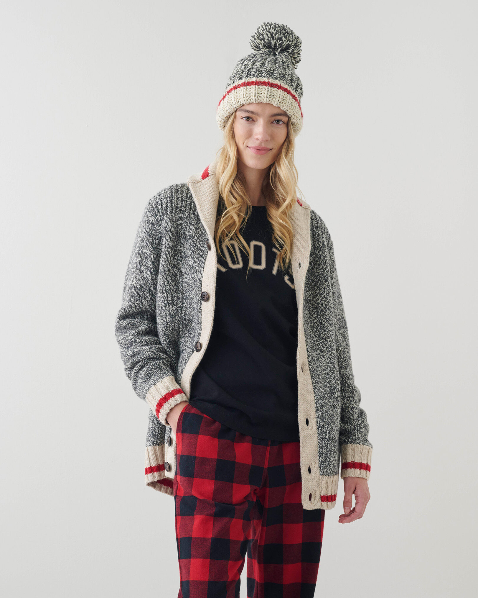 Gender Free Heritage Cabin Shawl Cardigan