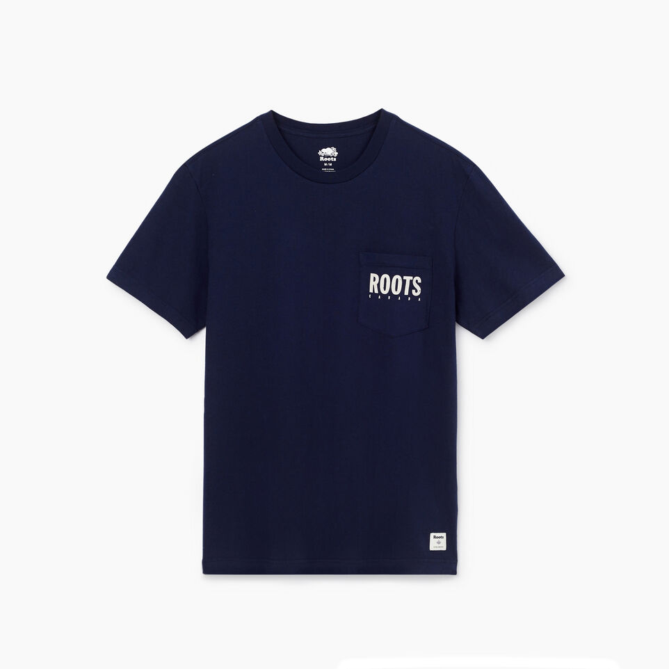 Roots Mens Beaver Brand T-shirt