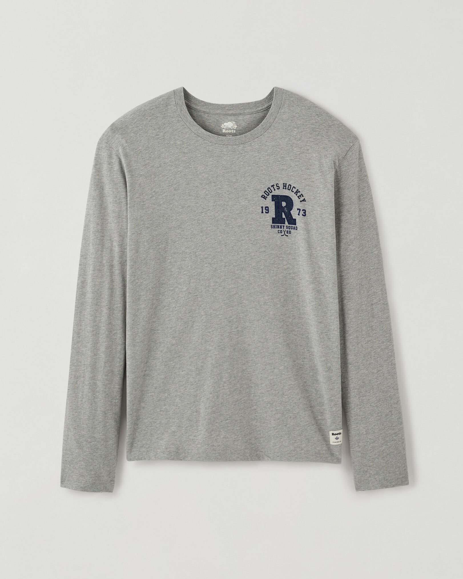 Mens Roots Squad Hockey Long Sleeve T-Shirt