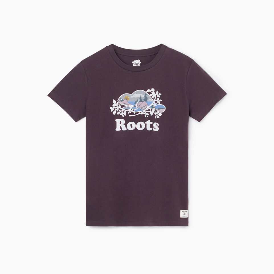 Roots Womens Scenic Cooper Beaver T-shirt