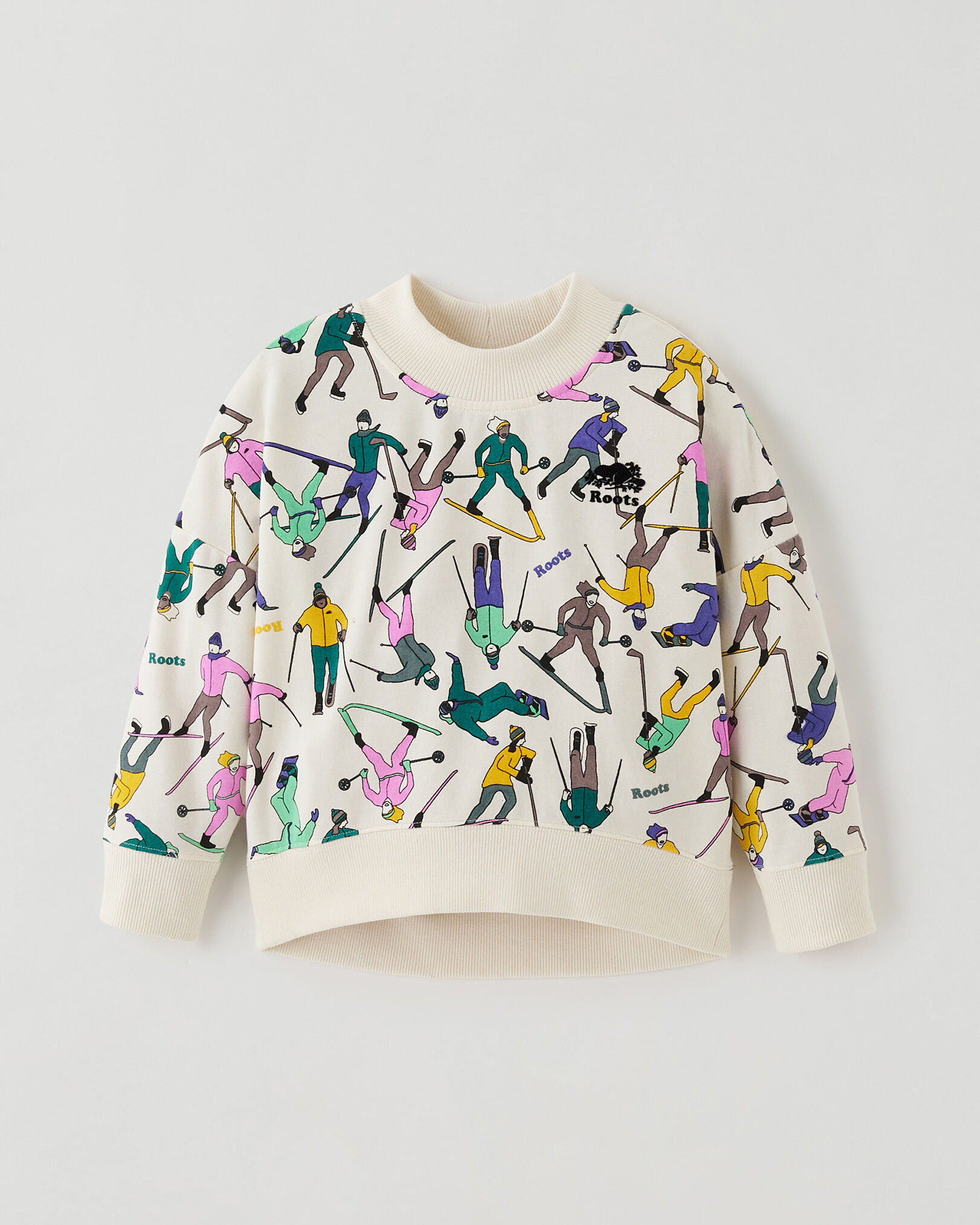 Toddler Girls Cozy Mock Winter Top
