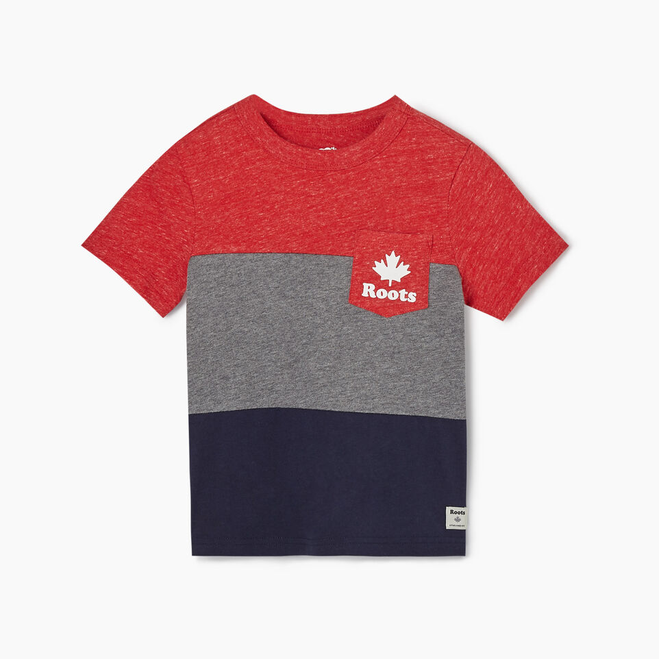 Roots Toddler Colourblock T-Shirt