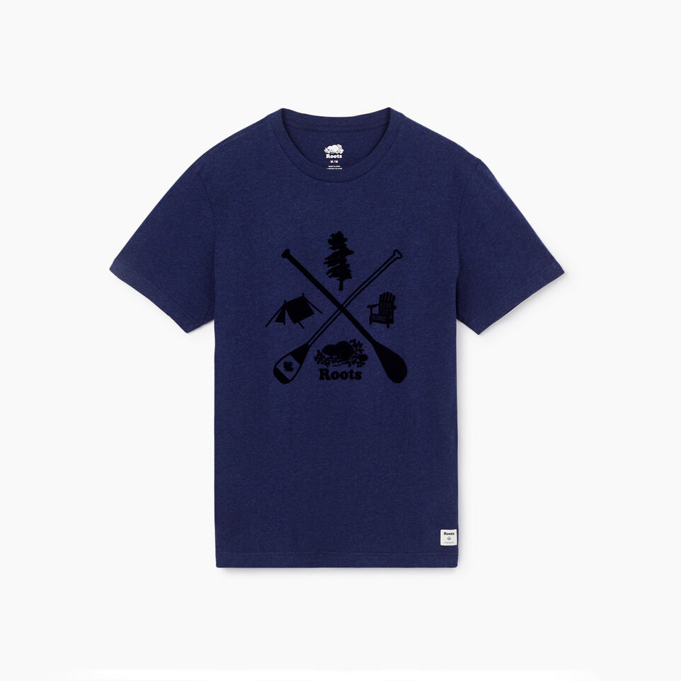 Roots Mens Roots Camping T-shirt