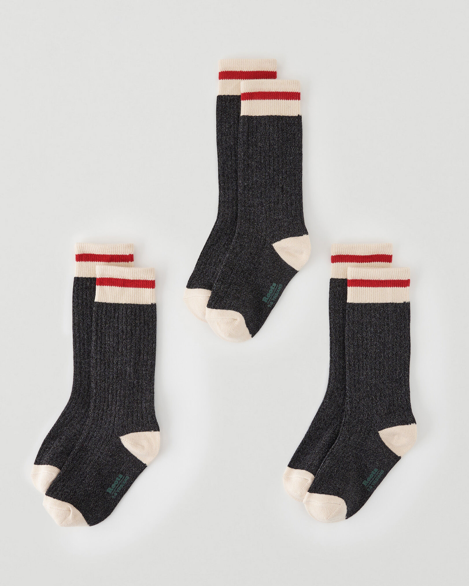 Kid Cotton Cabin Sock 3 Pack
