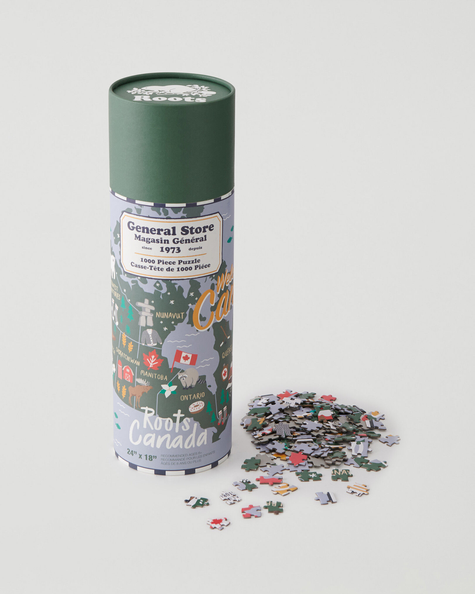 Map Of Canada 1000 Piece Puzzle