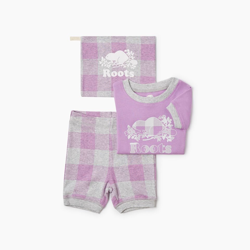 Roots Toddler Plaid PJ Set