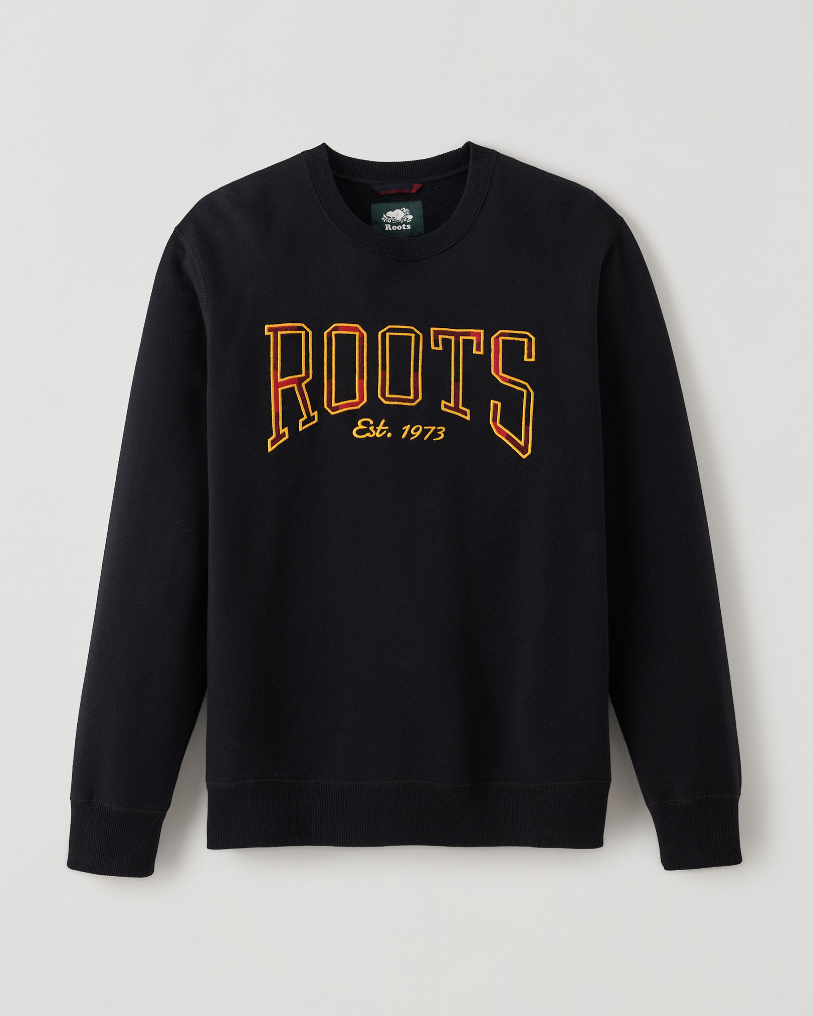 Park Plaid Crew Sweatshirt