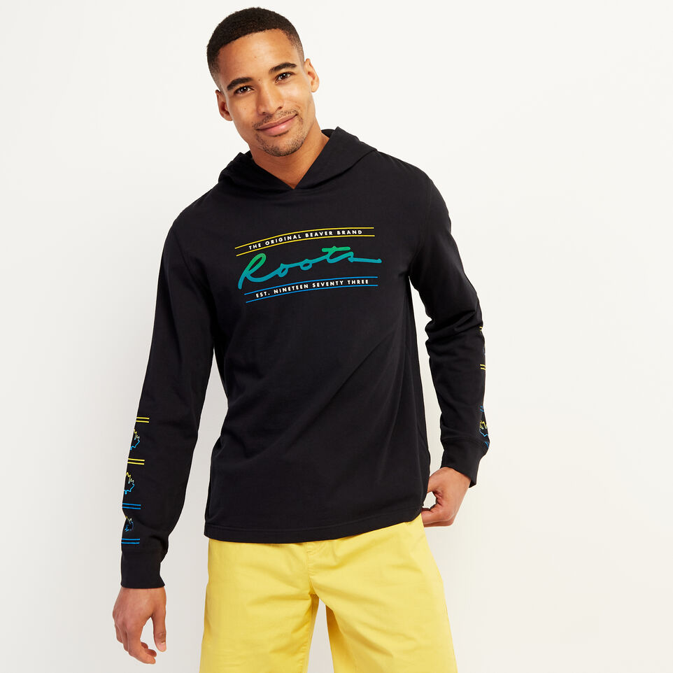 Roots Mens Porpoise Jersey Hoody T-shirt