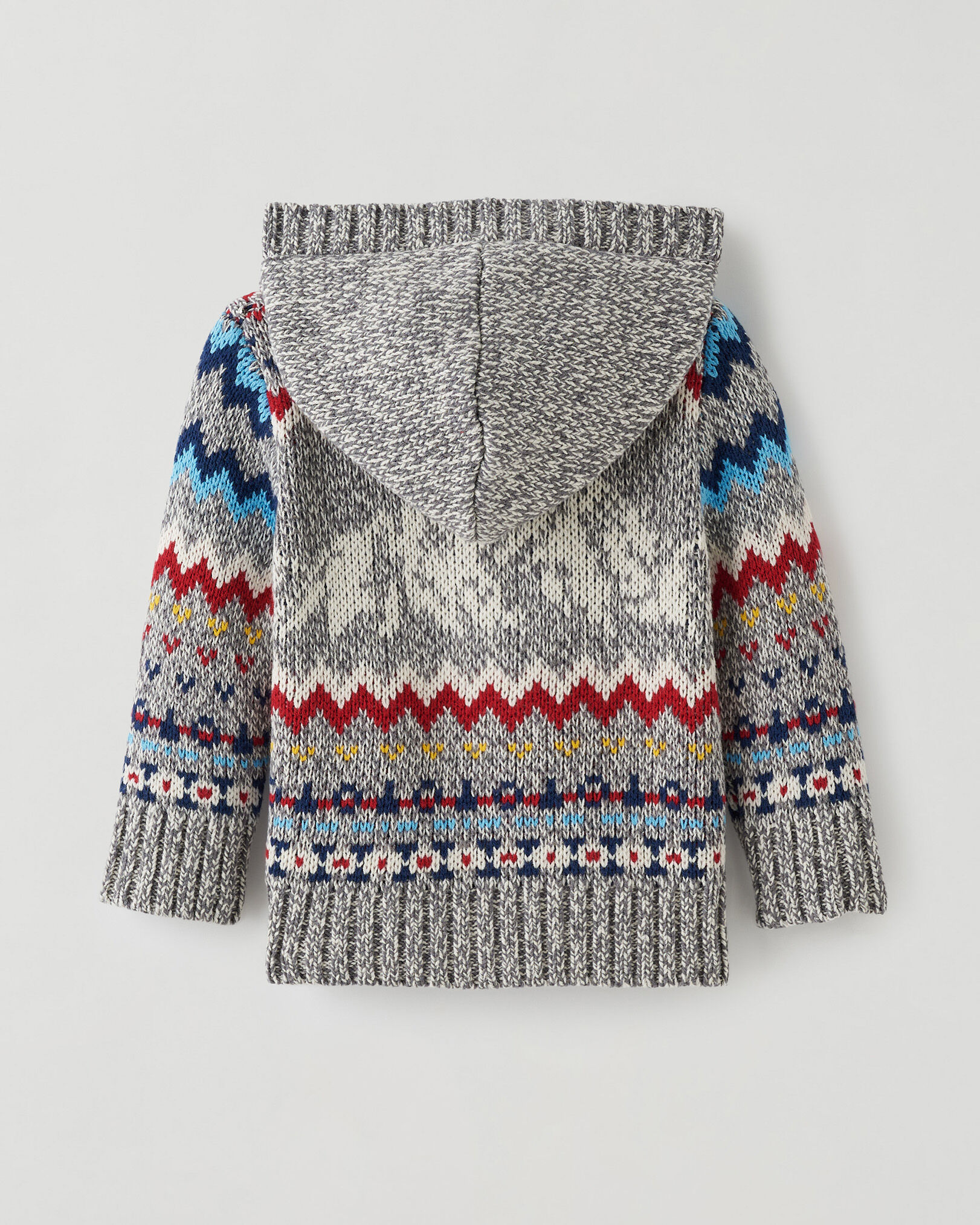 Baby Fair Isle Hoodie Sweater