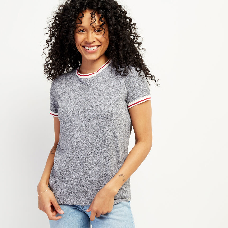 Roots Cabin Ringer Top