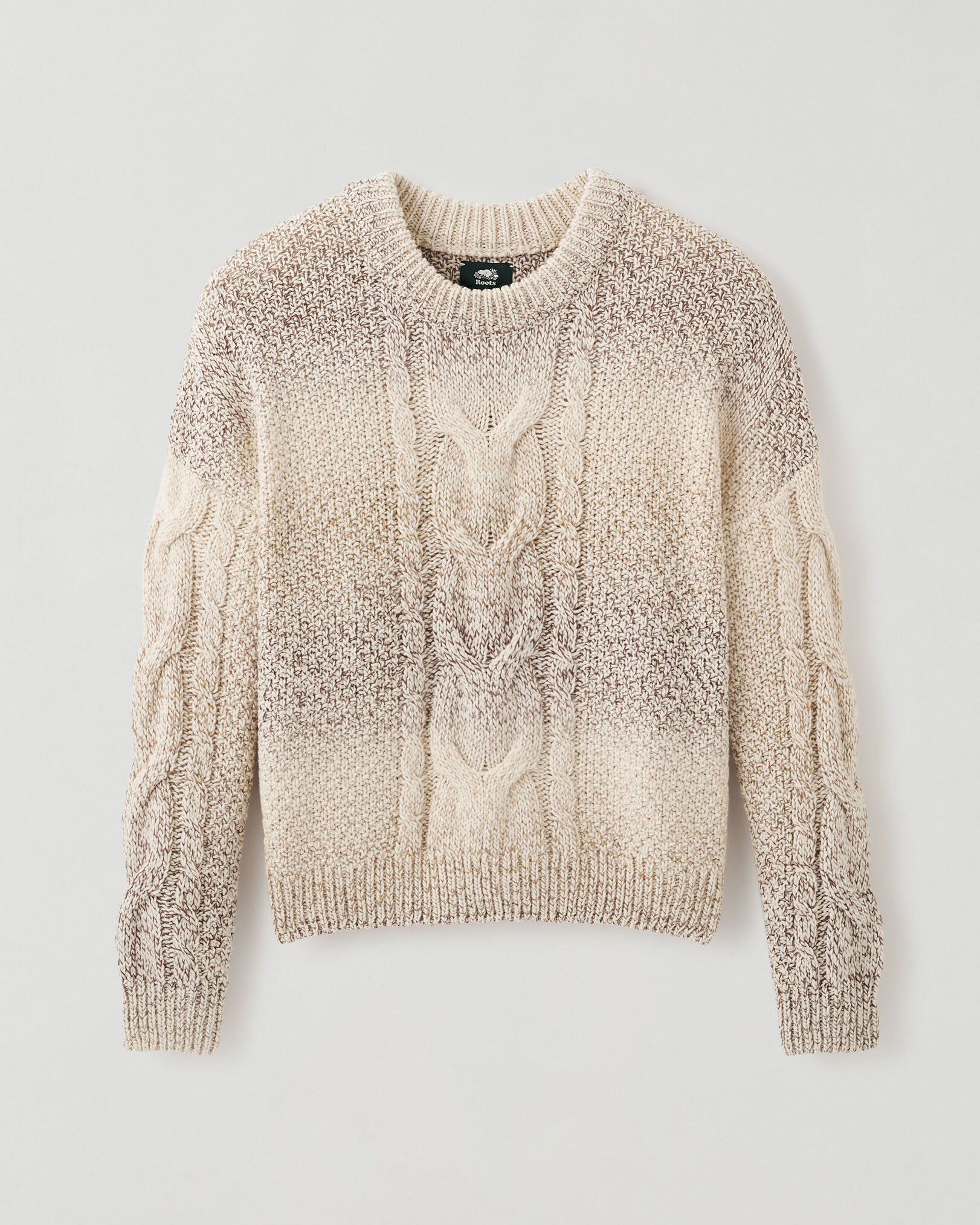 Snowy Fox Ombre Sweater