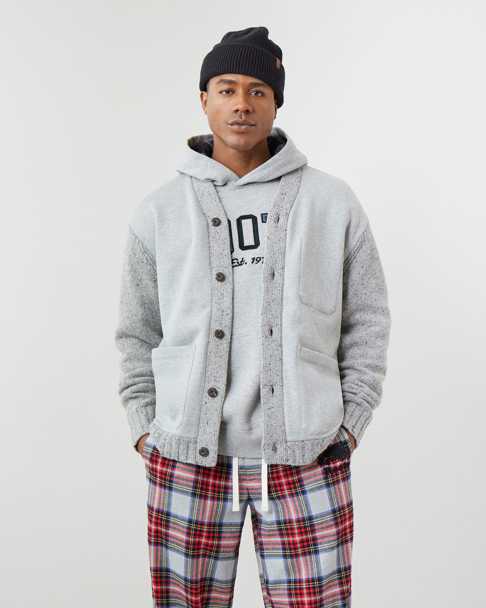 Luxe Wool Hybrid Cardigan