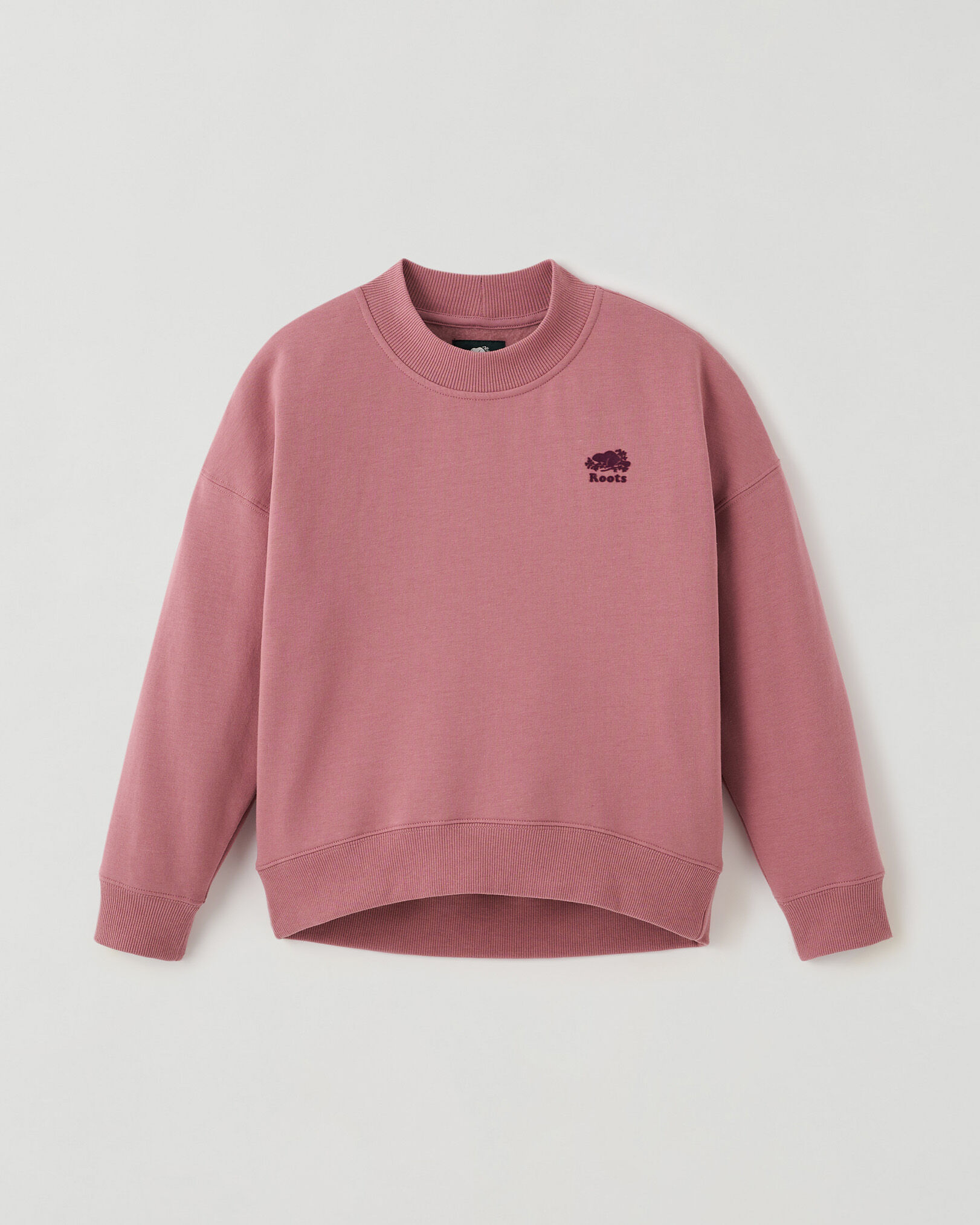 Girls Cozy Mock Top