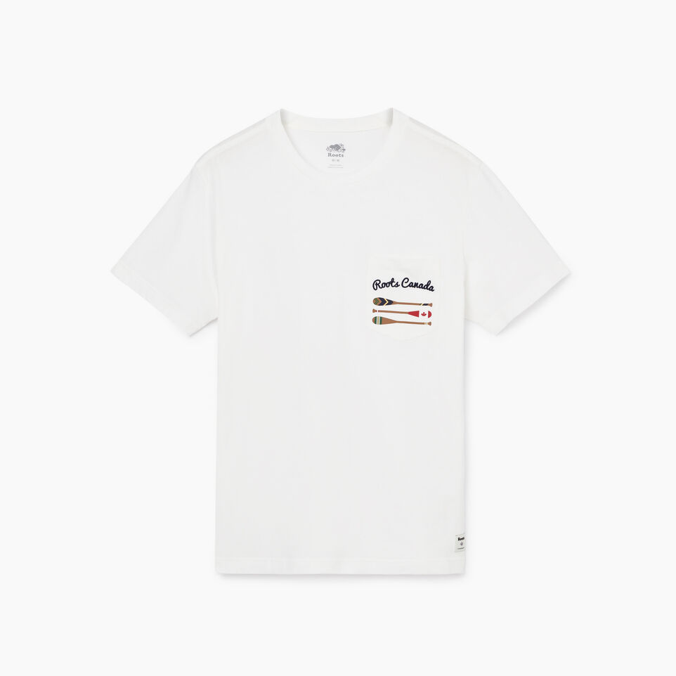 Roots Mens Paddles Pocket T-shirt