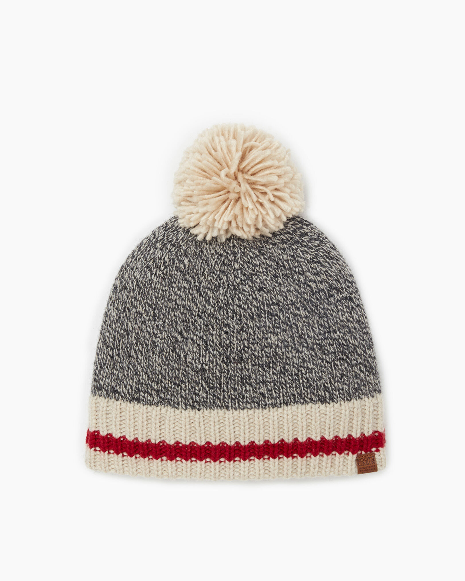 Roots Cabin Pom Pom Toque