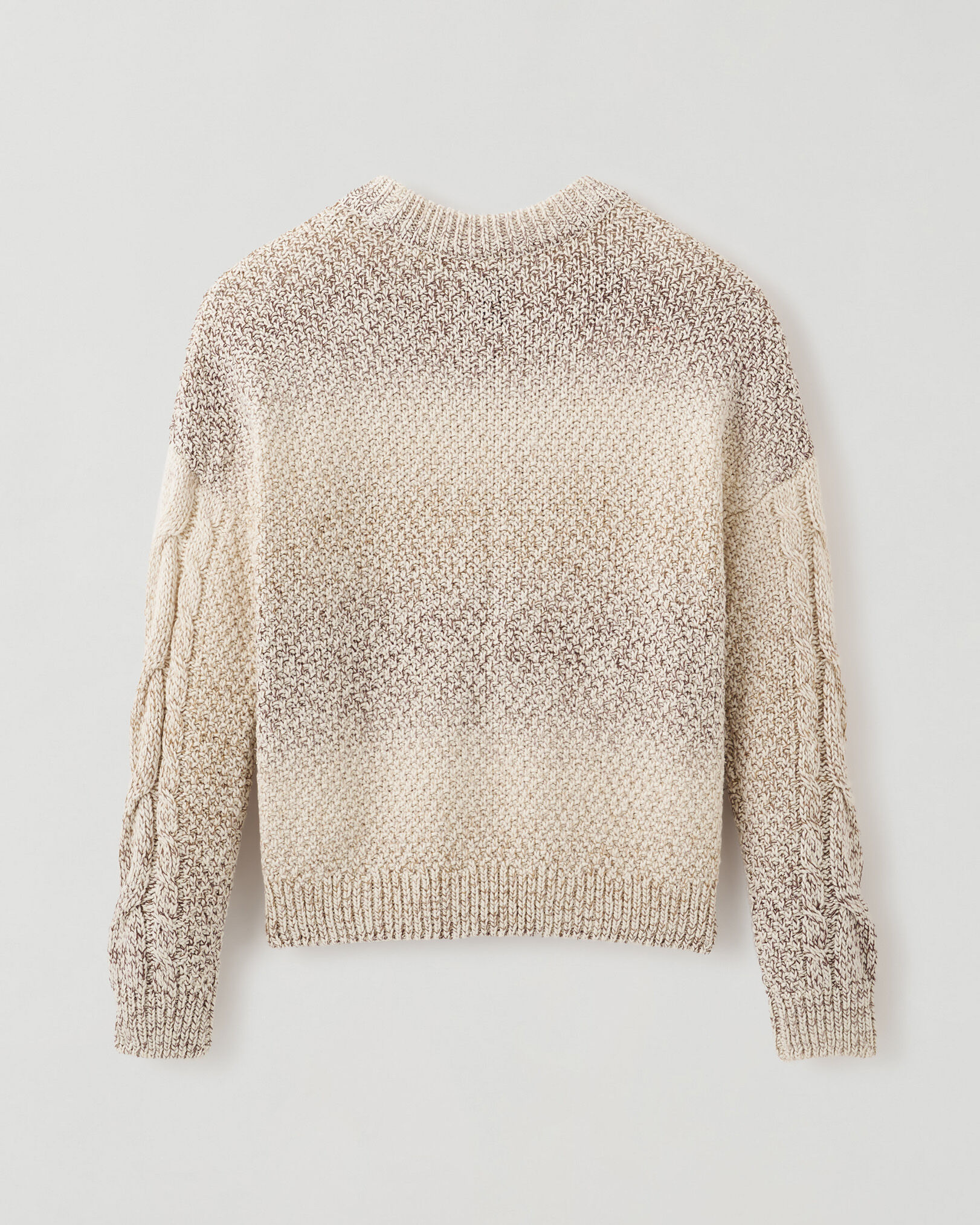 Snowy Fox Ombre Sweater