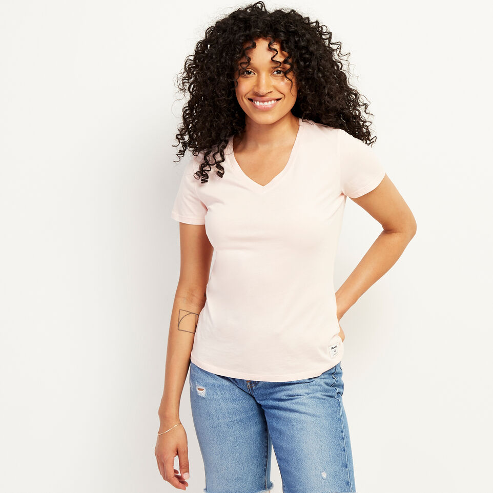 Roots Essential Slim V-neck T-shirt