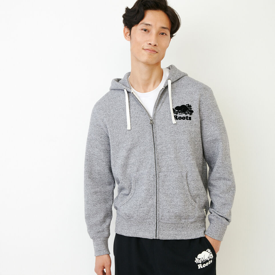 Roots Salt and Pepper Original Full Zip Hoody