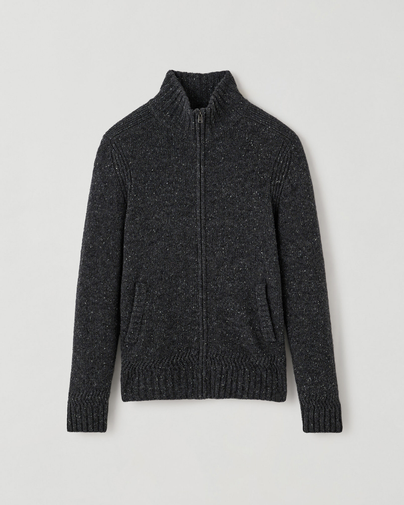 Luxe Wool Zip Jacket