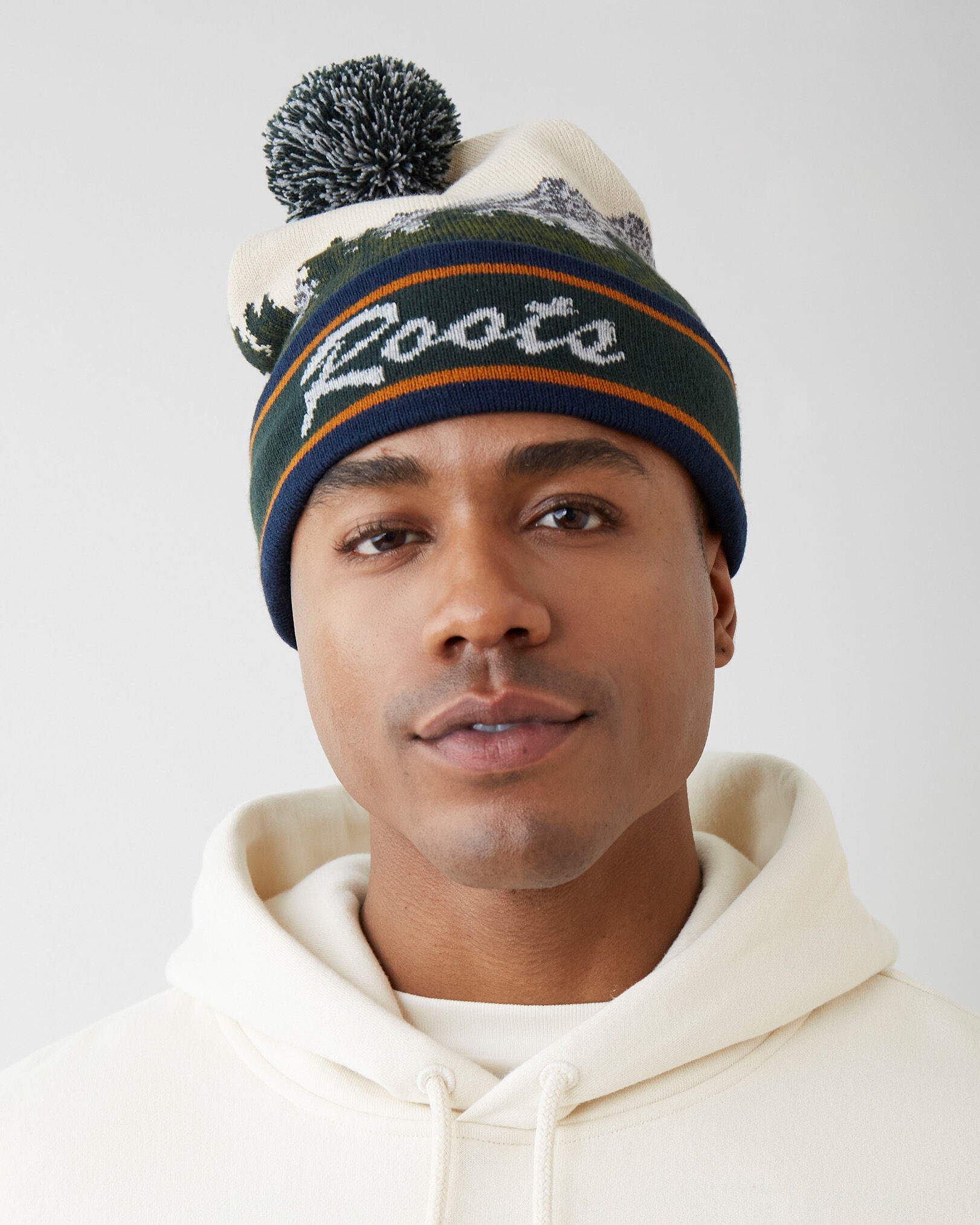 Landscape Intarsia Toque