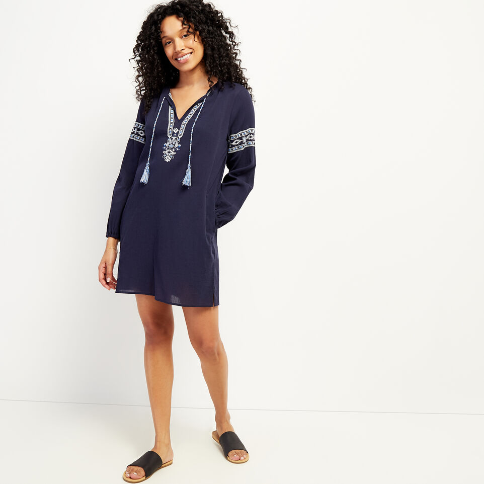 Roots Rimby Embroidered Peasant Dress
