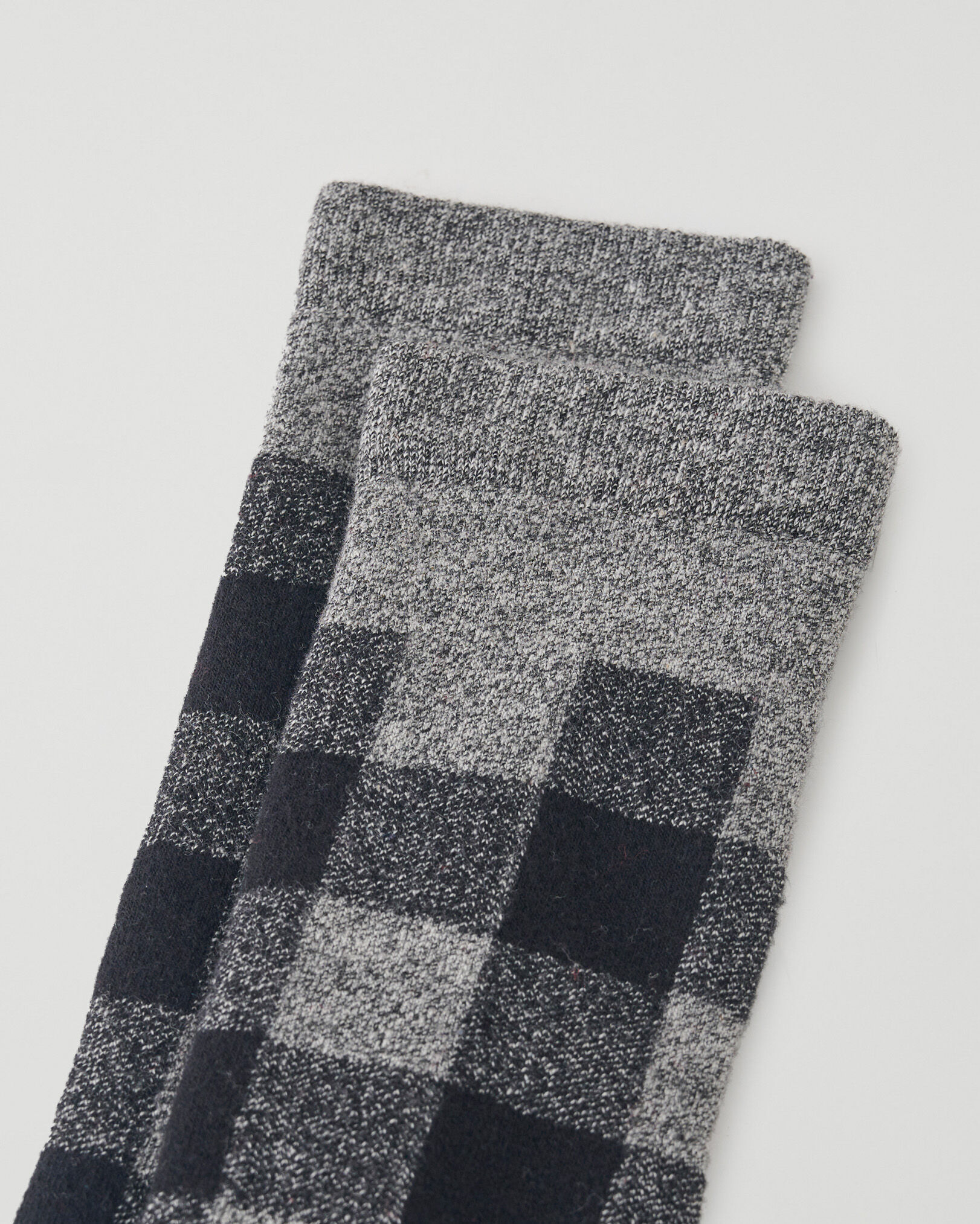 Mens Park Plaid Sock