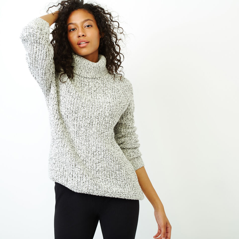 Roots Snowy Fox Turtleneck Sweater
