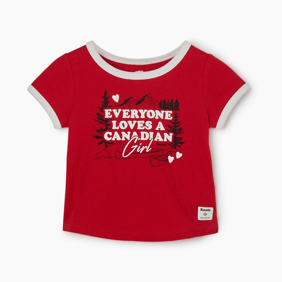 Roots Baby Canadian Girl T-shirt