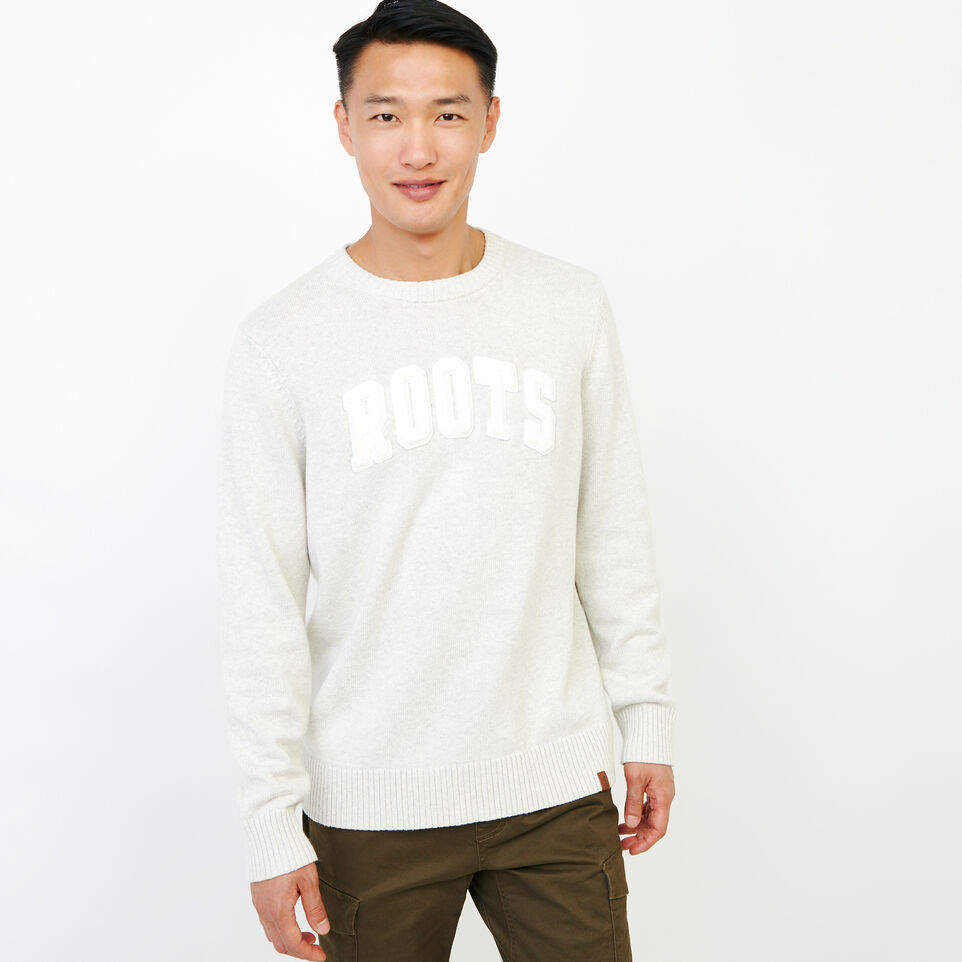 Roots Applique Crew Sweater