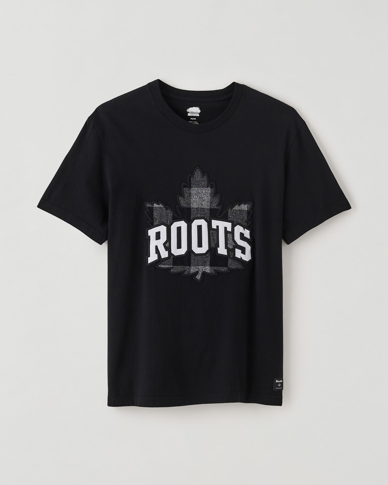 Mens Park Plaid Maple Fill T-Shirt