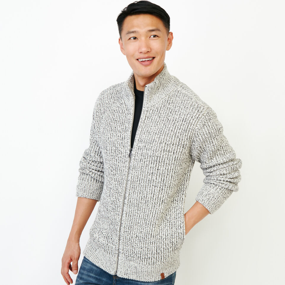 Roots Snowy Fox Zip Mock Jacket