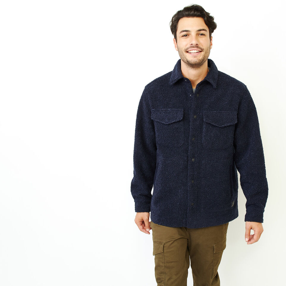 Roots Cedar Sherpa Shacket