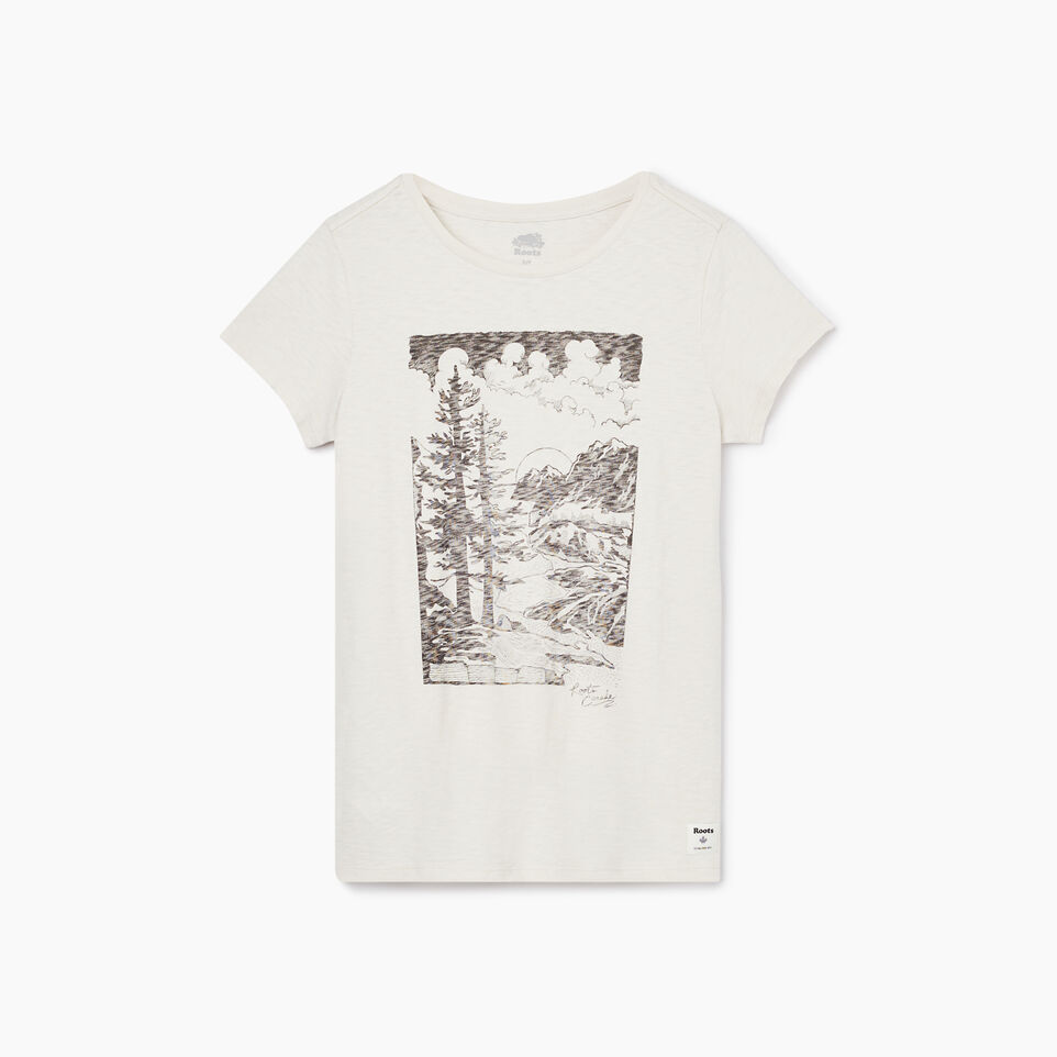 Roots Womens Huxley Boyfriend T-shirt