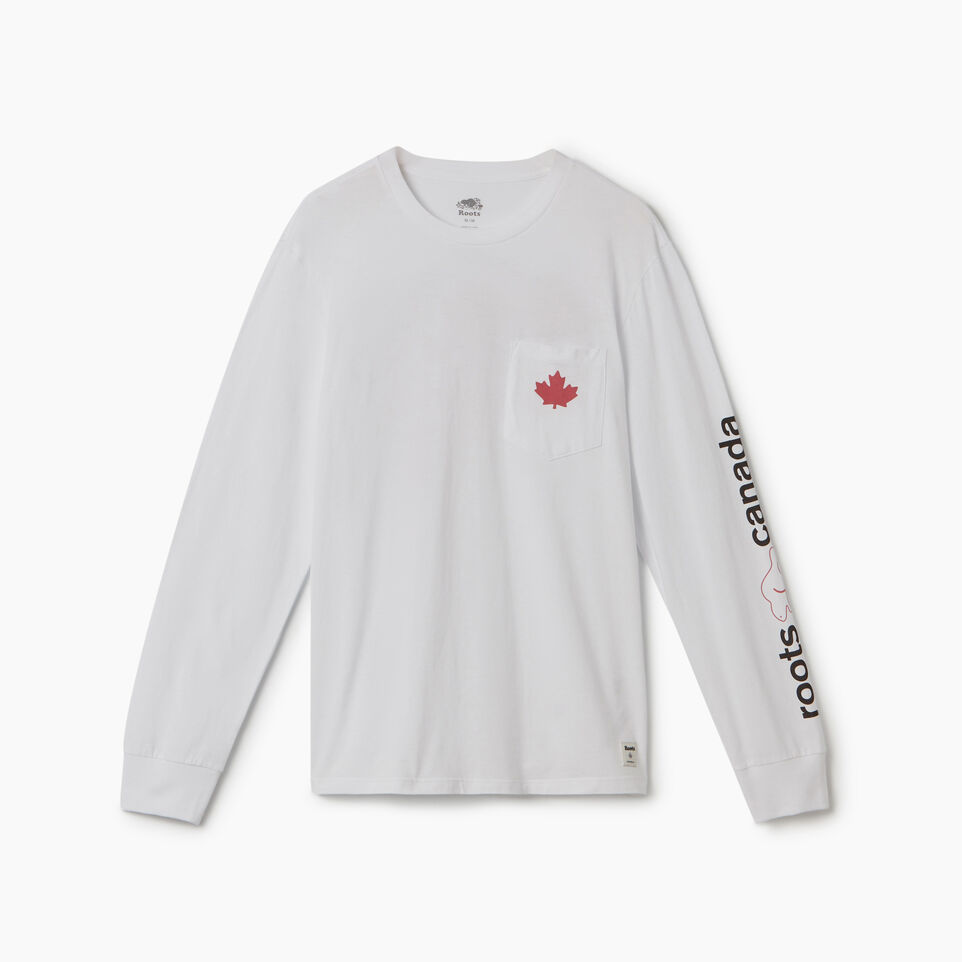 Roots Mens Bonfire Longsleeve T-shirt