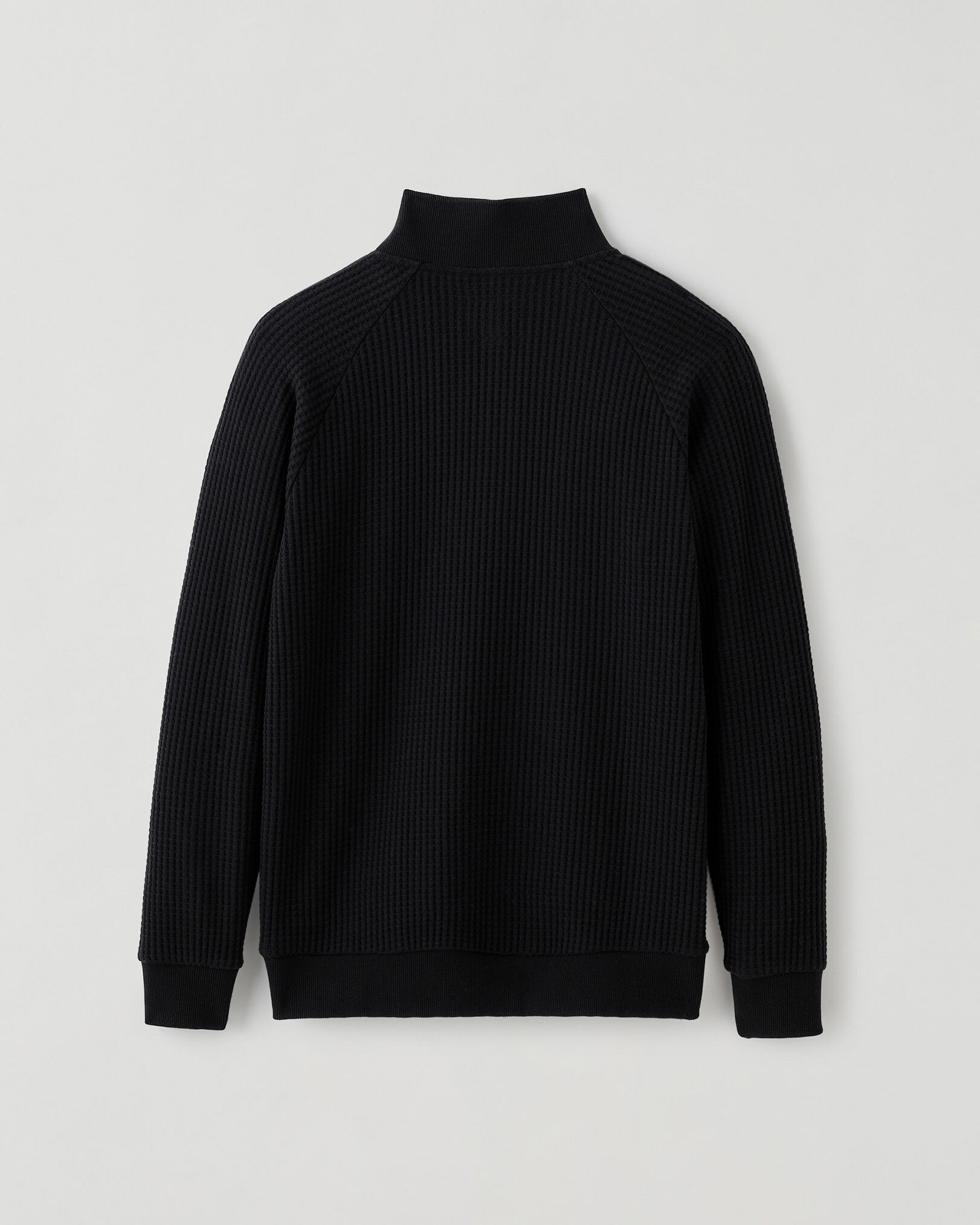 Stretch Thermal Half Zip Mock Top