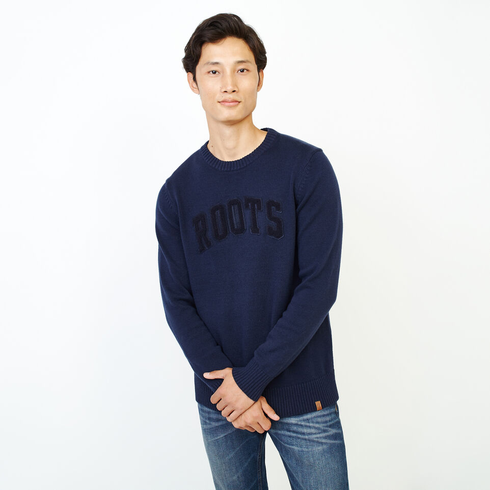 Roots Applique Crew Sweater
