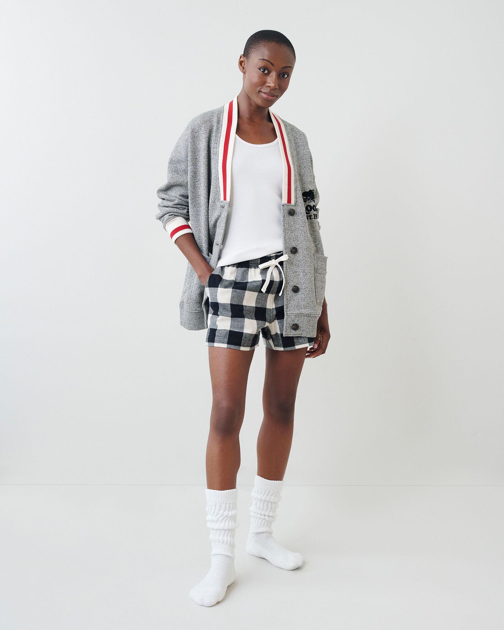 Park Plaid Pajama Short